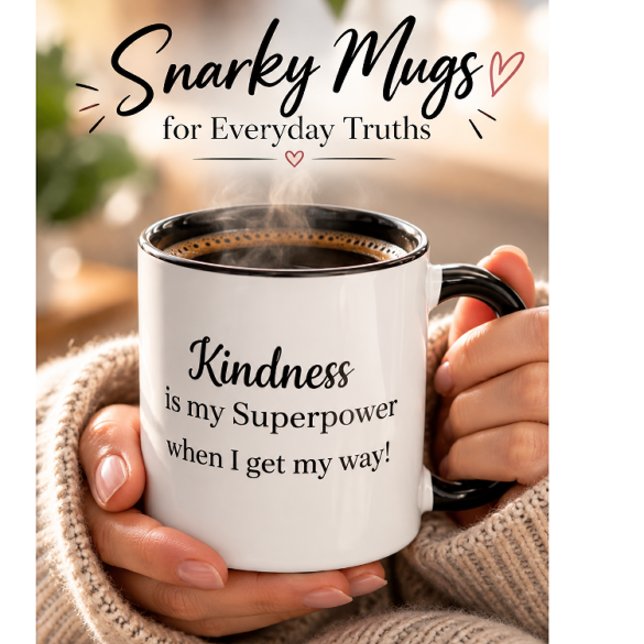 Funny Superhero superpower Mug (Creator Uploaded)