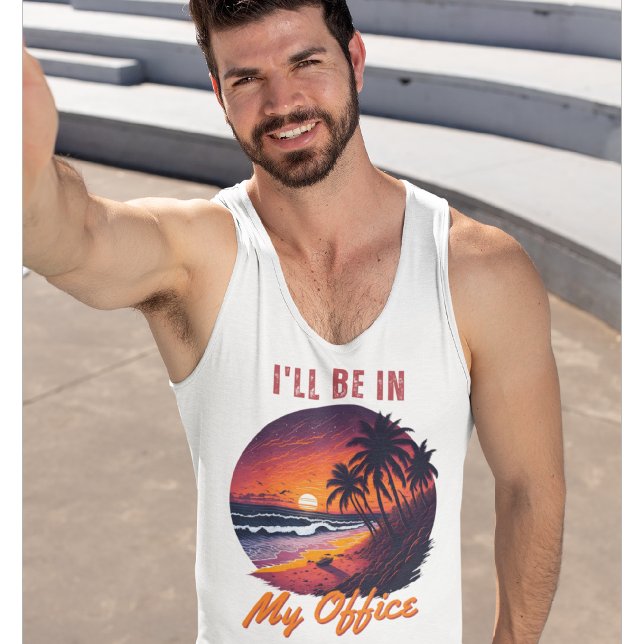 🌊  Funny Surfer 🌴 I'll be in my Office T-Shirt (Creator Uploaded)