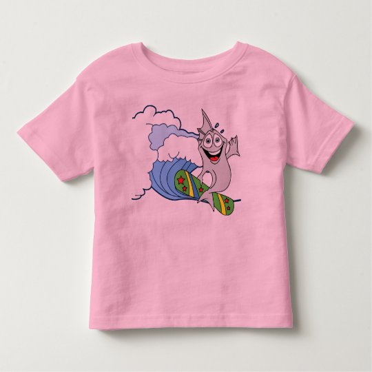 funny surfer kids tshirt