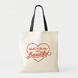 Funny Surfer Mom to Be Summer Beach Bum Punny  Tote Bag