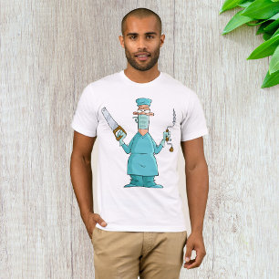 Funny Surgeon Cartoon Hilarious Medical Humor  T-Shirt