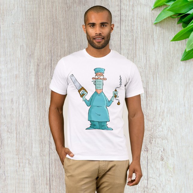Funny Surgeon Cartoon Hilarious Medical Humor  T-Shirt (Creator Uploaded)