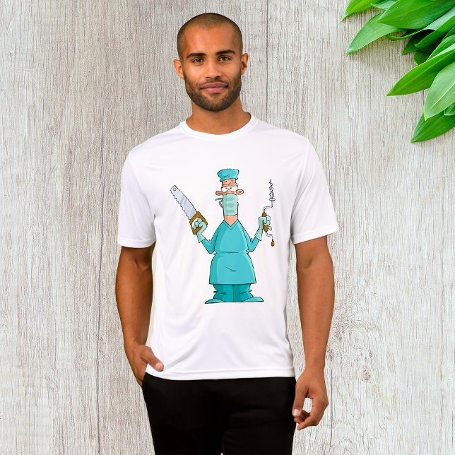 Funny Surgeon Cartoon Hilarious Medical Humor  T-Shirt (Creator Uploaded)