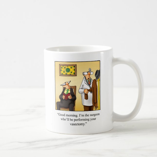 Funny Surgeon Humor Mug "Spectickles" (Right)