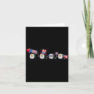 Funny Sushi Aamerican Usa Flag 250 Years 4th Of Card