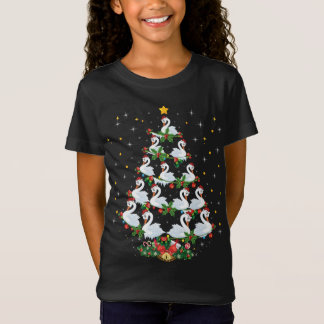 Funny Swans Bird Lover Xmas Gift Swans Christmas T T-Shirt