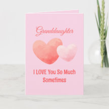 Funny Sweet Granddaughter Valentine’s Day 