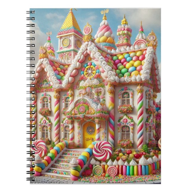 Funny Sweets Home Notes Notebook (Front)