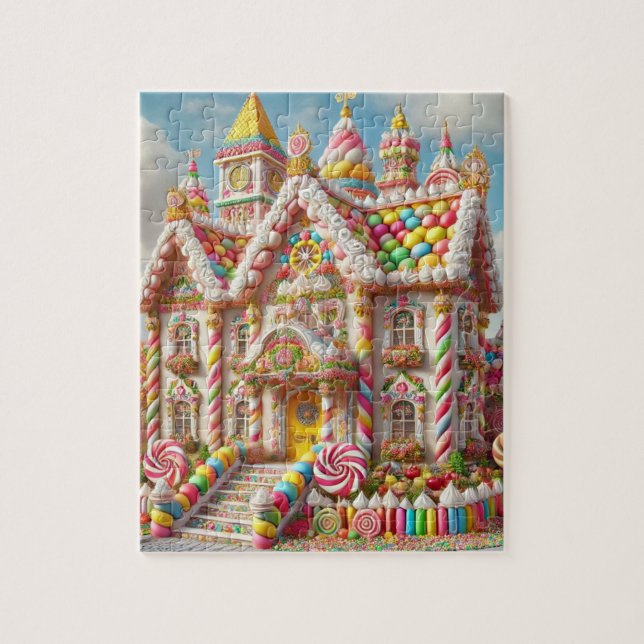 Funny Sweets House Puzzle Series 1 (Vertical)