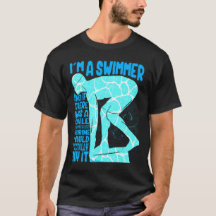 Funny Swim Gift Swimmer Swimming Squad Womans T-Shirt