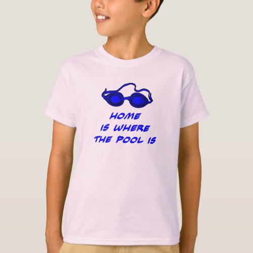 Funny Swim Quote _ Long_Sleeve Top for Kids