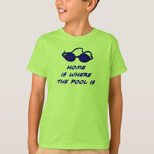 Funny Swim Quote _ Tshirt for kids