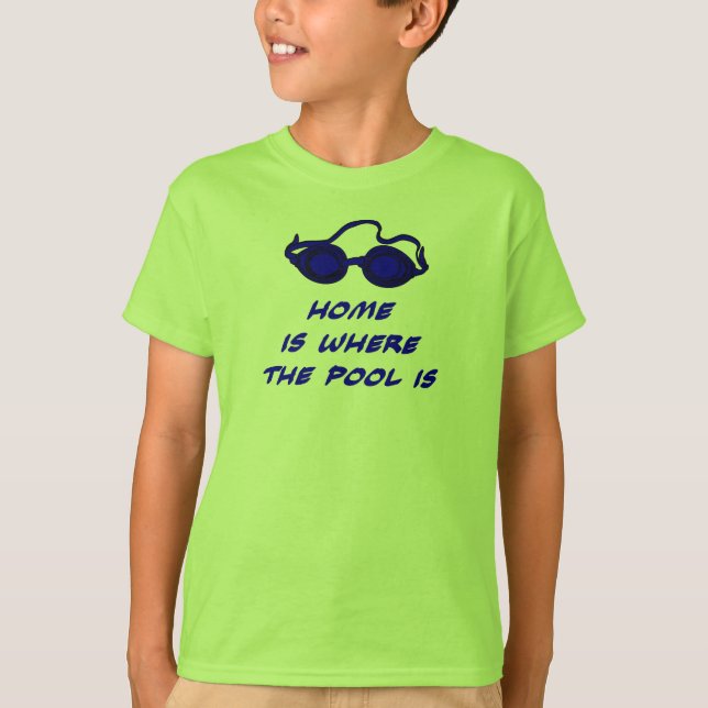 Funny Swim Quote - Tshirt for kids (Front)
