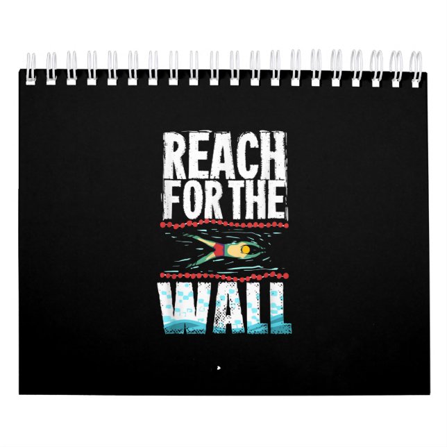 Funny Swimming Gift A Swimming Athlete Calendar