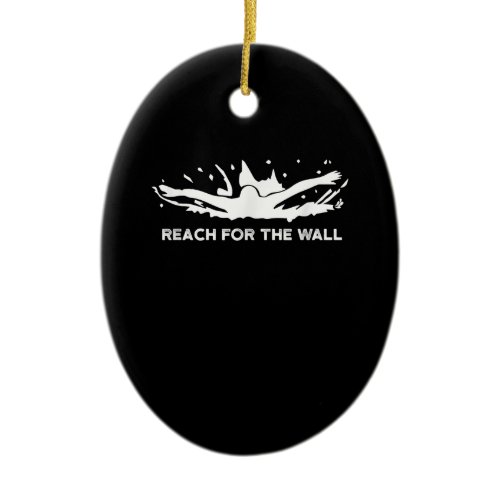Funny Swimming  Gift  Swimmer Sport Swim Team Ceramic Ornament