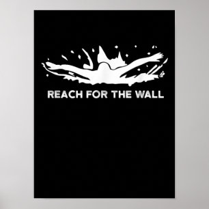 Funny Swimming  Gift  Swimmer Sport Swim Team Poster