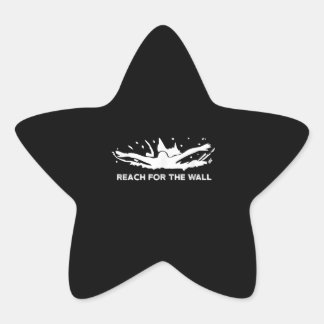 Funny Swimming Gift Swimmer Sport Swim Team Star Sticker