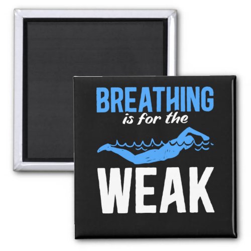 Funny Swimming Humor Swimmer Magnet