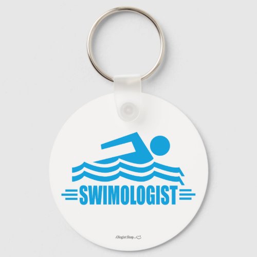 Funny Swimming Keychain