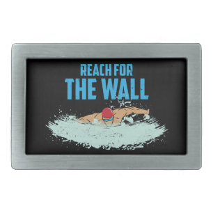 Funny Swimming Quote Swimmer Gift Belt Buckle
