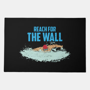 Funny Swimming Quote Swimmer Gift Doormat