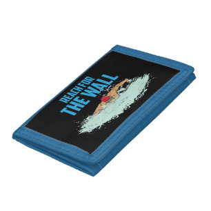 Funny Swimming Quote Swimmer Gift Tri-fold Wallet