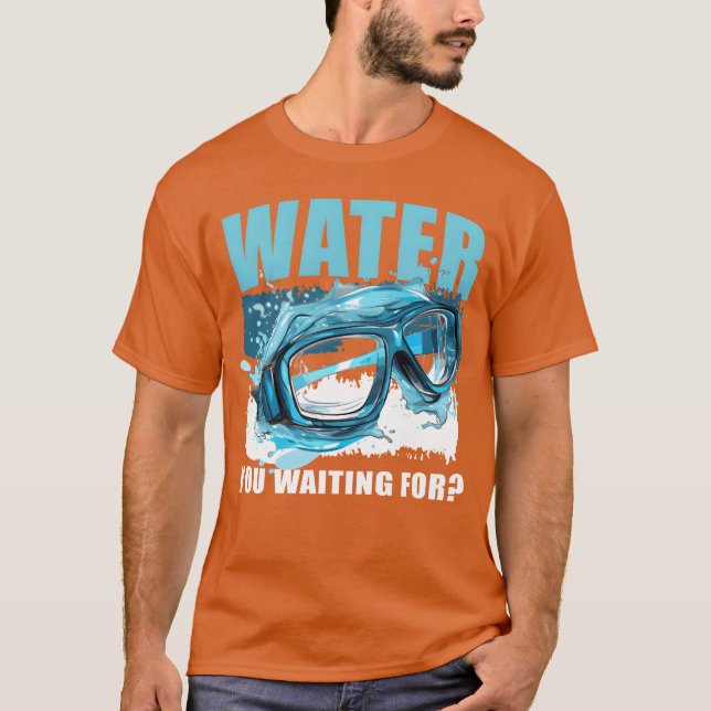 Funny Swimming Swimmer Sports Practice Swim retro T-Shirt (Front)