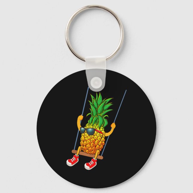 Funny Swinging Ne Swinger  Keychain (Front)