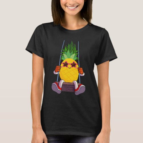 Funny Swinging Pineapple Swinger T_Shirt