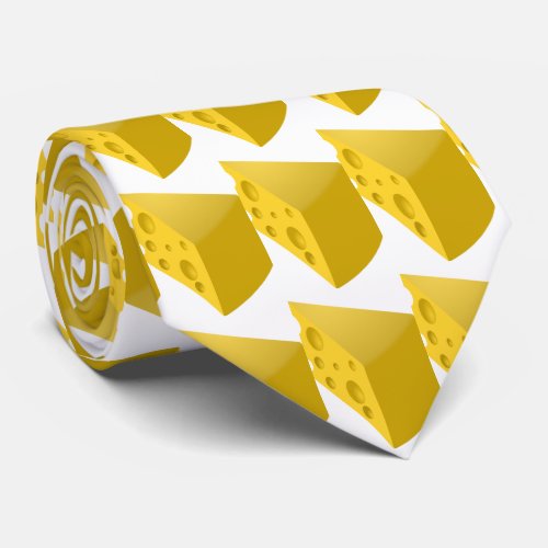 Funny Swiss gourmet cheese Tie