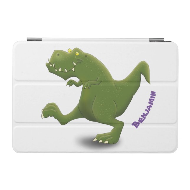 Funny T rex dinosaur cartoon humor  iPad Mini Cover (Horizontal)