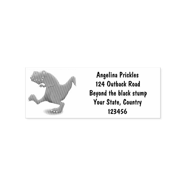Funny T rex dinosaur cartoon humor  Rubber Stamp (Imprint)