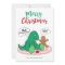 Funny T Rex Dinosaur Gingerbread Cookie Christmas