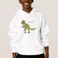 Funny T rex dinosaur illustration