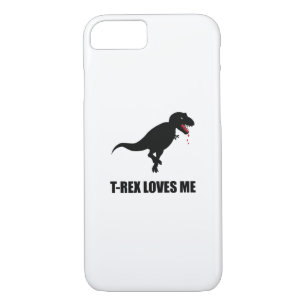 Funny T-Rex Loves Me iPhone 8/7 Case