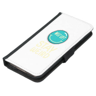 Funny T Shirt Astronaut Art   Alternative Style Samsung Galaxy S5 Wallet Case