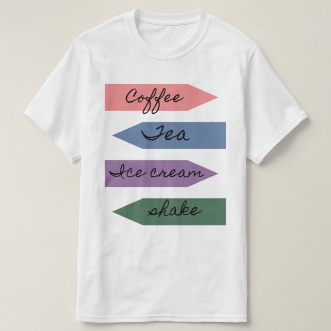Funny t-shirt text (Design Front)
