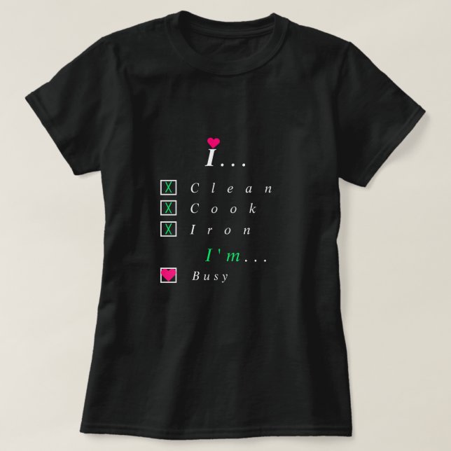 Funny T-Shirt with Text - Your Own Design (Design Front)
