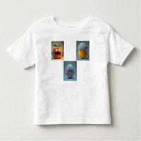 Funny t shirt with wool characters