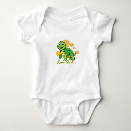 Funny T-shirts for Baby " i.am fast"