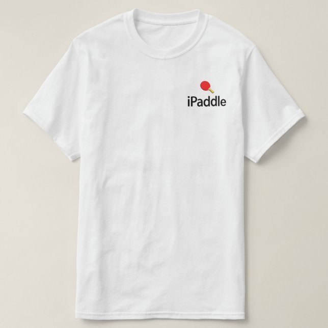 Funny Table Tennis T-Shirt (Design Front)