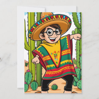 Funny Taco Cinco Postcard