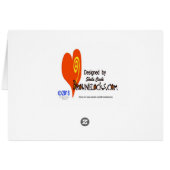 Funny Taco I Love You Card (Back Horizontal)