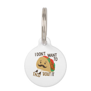 taco dog tag