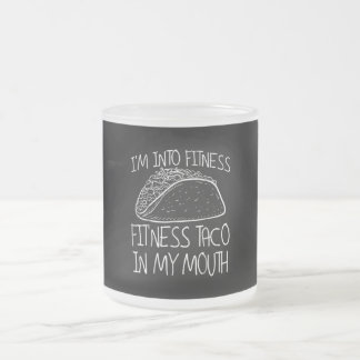 Funny Taco - This Ness Taco Funny Gym Frosted Glass Coffee Mug