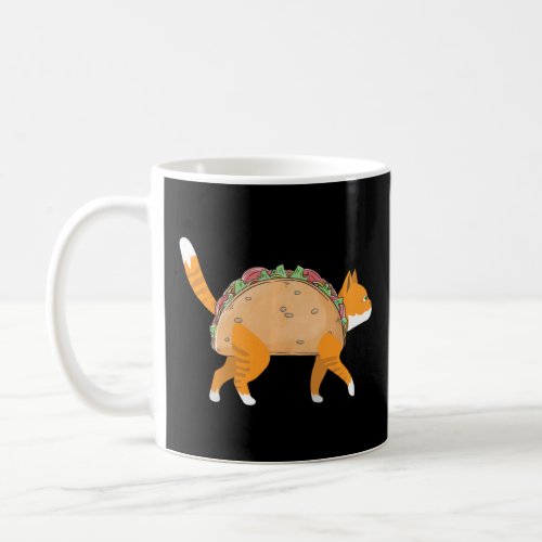 Funny Tacocat Spelled Backwards Mexican Food Tacos Coffee Mug