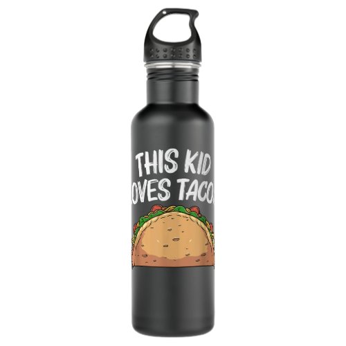 Funny Tacos Mexican Fiesta Cinco De Mayo  Stainless Steel Water Bottle