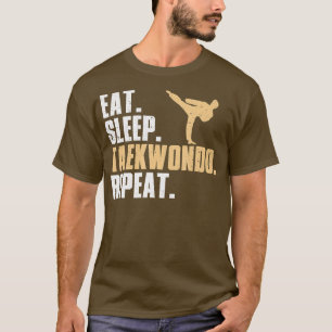 Funny Taekwondo Design For Boys Girls Tae Kwon Do T-Shirt