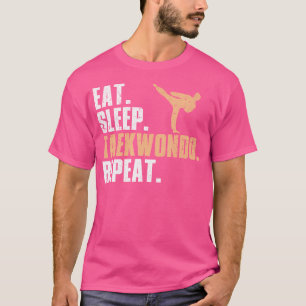 Funny Taekwondo For Boys Girls Tae Kwon Do Fighter T-Shirt
