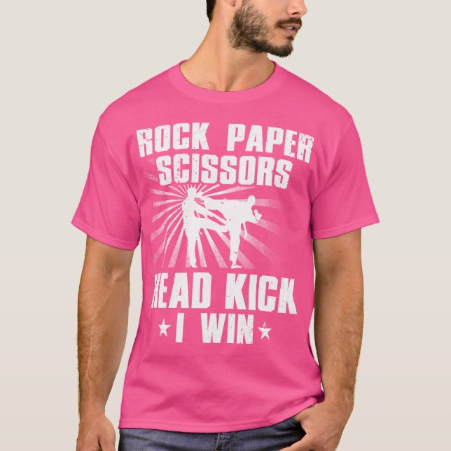 Funny Taekwondo For Martial Arts Taekwondo T-Shirt (Front)